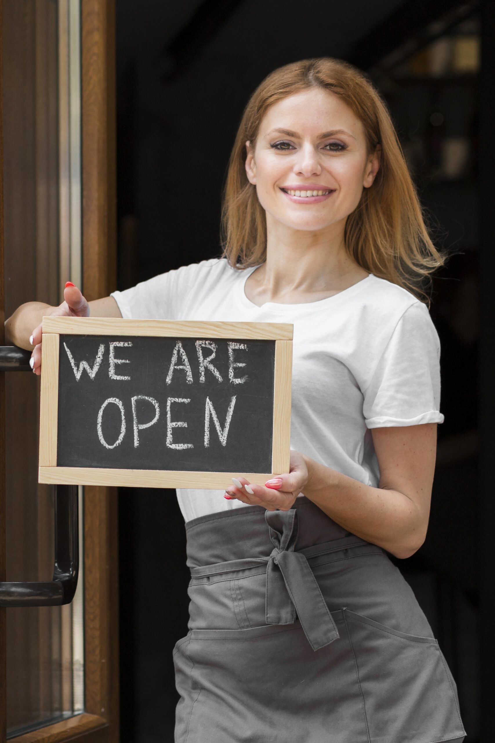 we are open sign